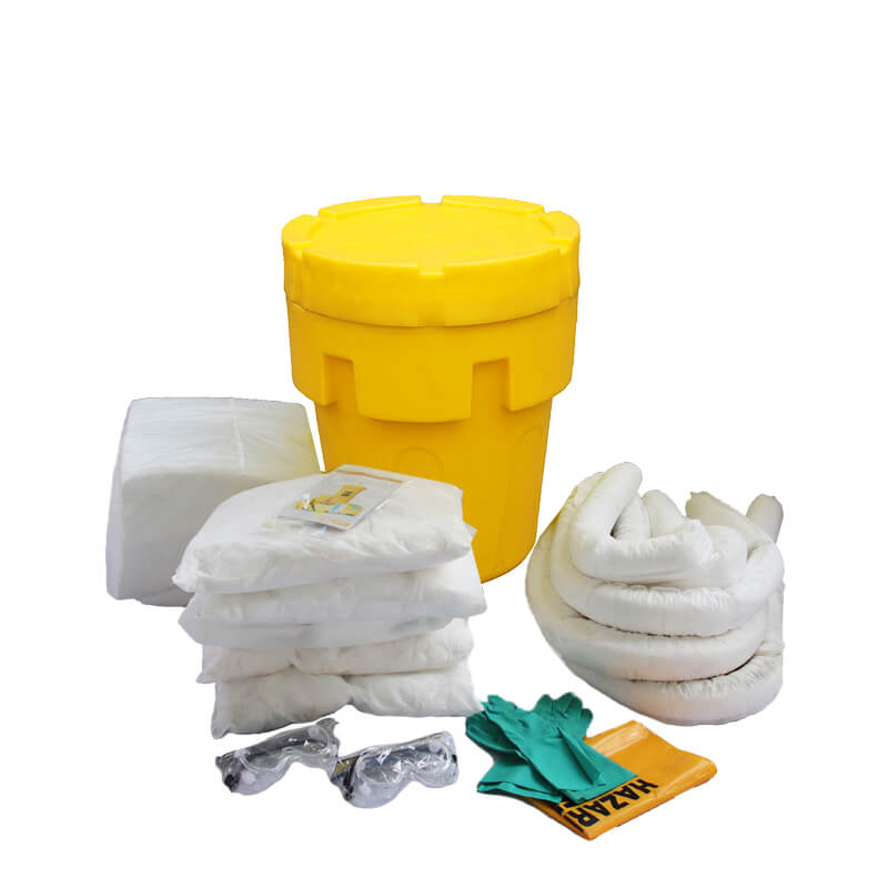 30 Gallon Overpack Salvage Drum Oil Spill Kit