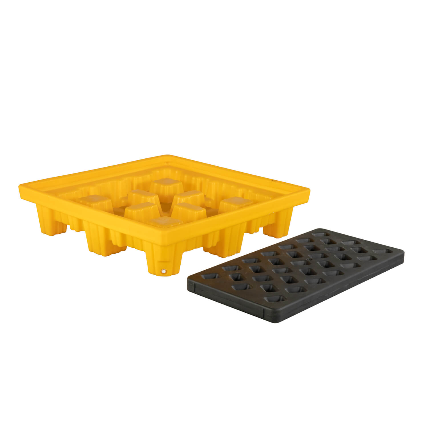 4 Drum Spill Containment Pallet Basin and Grate