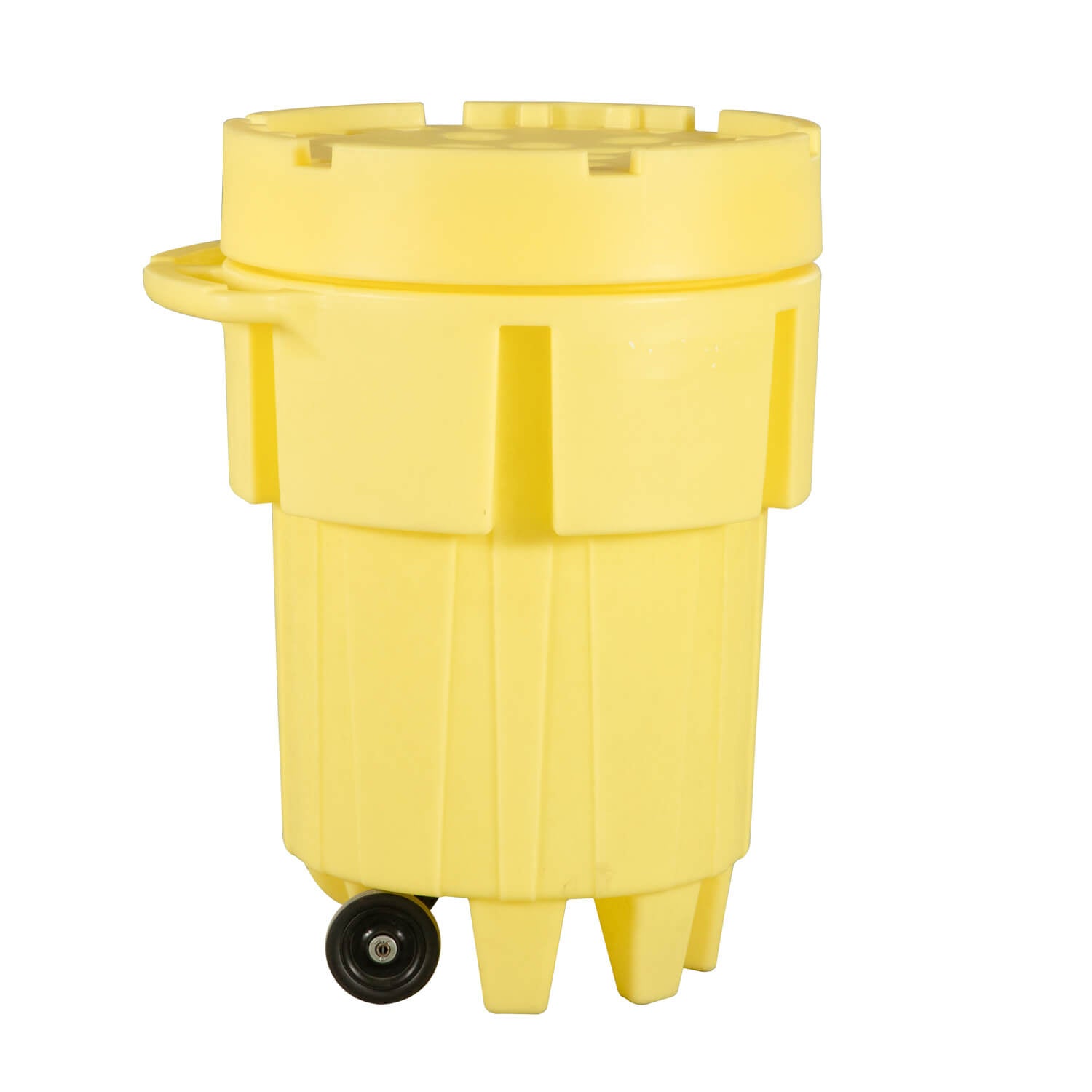 65 Gallon Salvage Overpack Drum With Wheels
