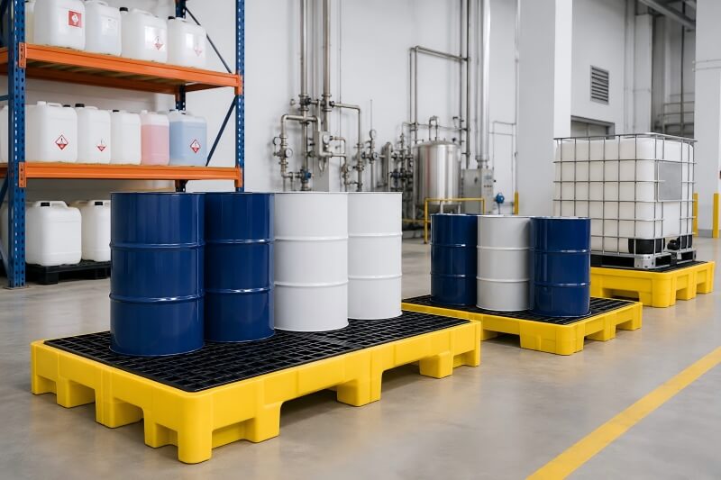 How to Choose a Spill Containment Pallet