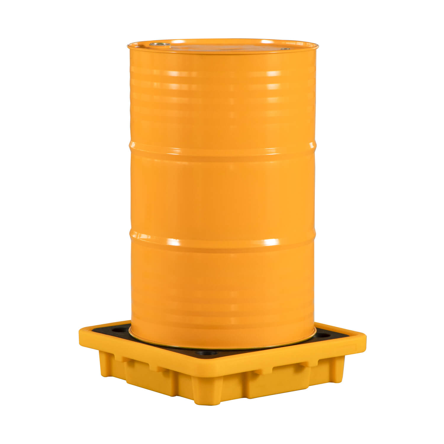 1 drum spill containment platform with 55 gallon drum
