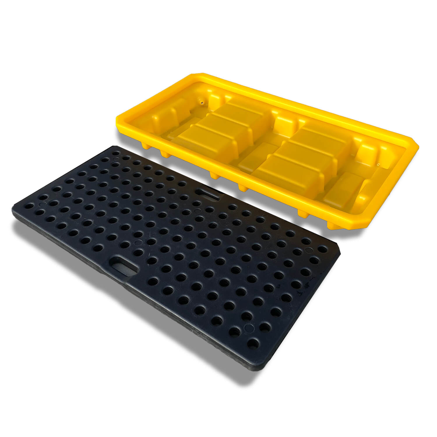 2 Drum Spill Containment Pallet Basin and Grate