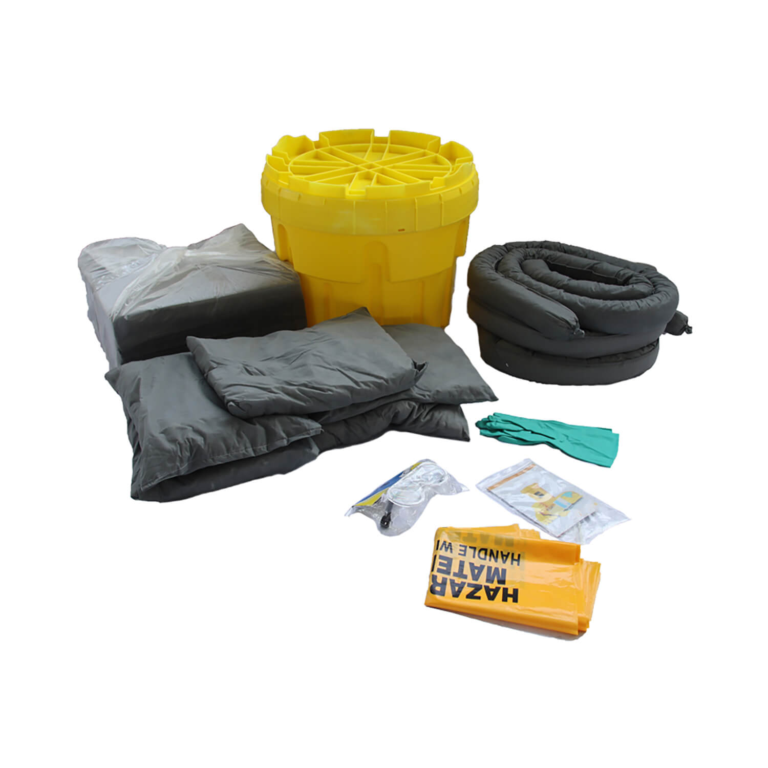 20 Gallon Overpack Salvage Drum Universal Spill Kit