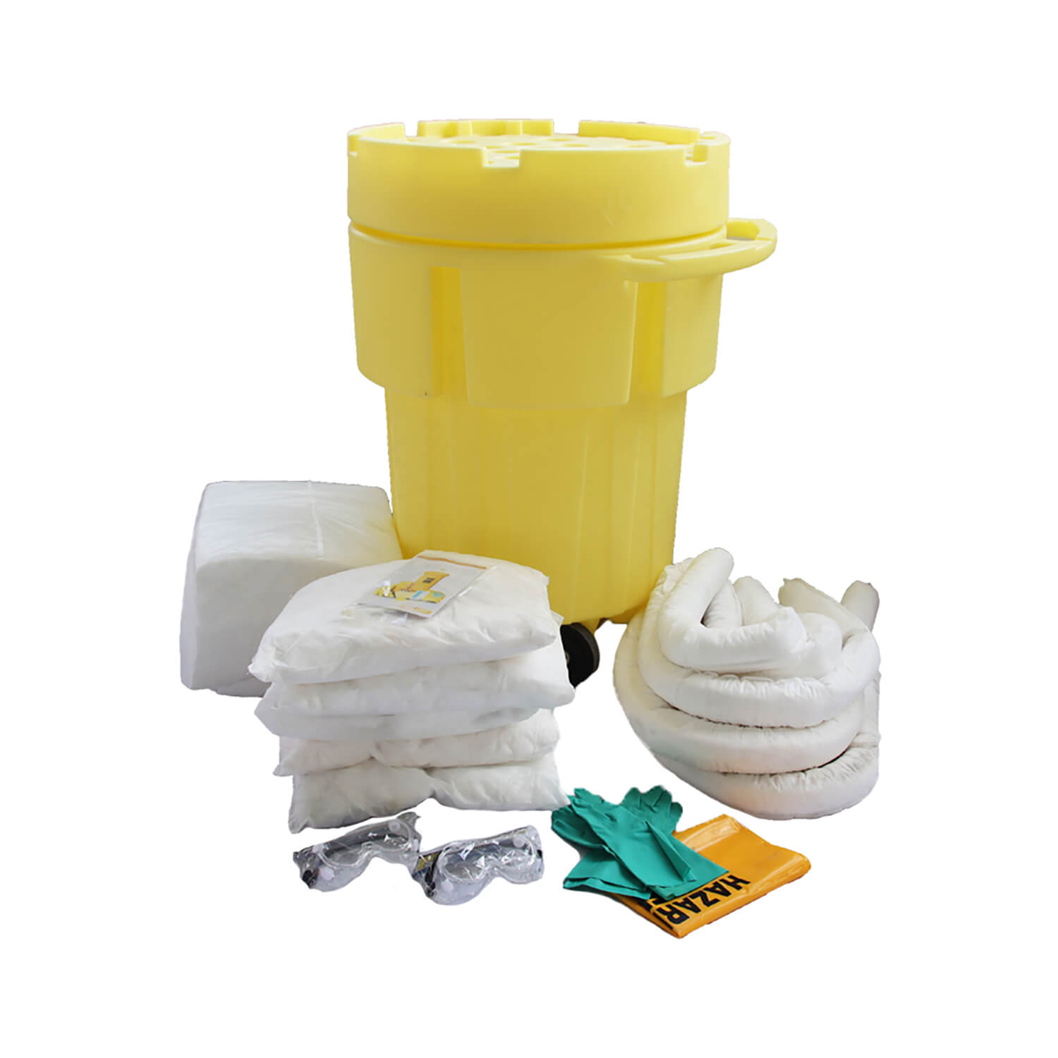65 Gallon Overpack Salvage Drum Oil Spill Kit