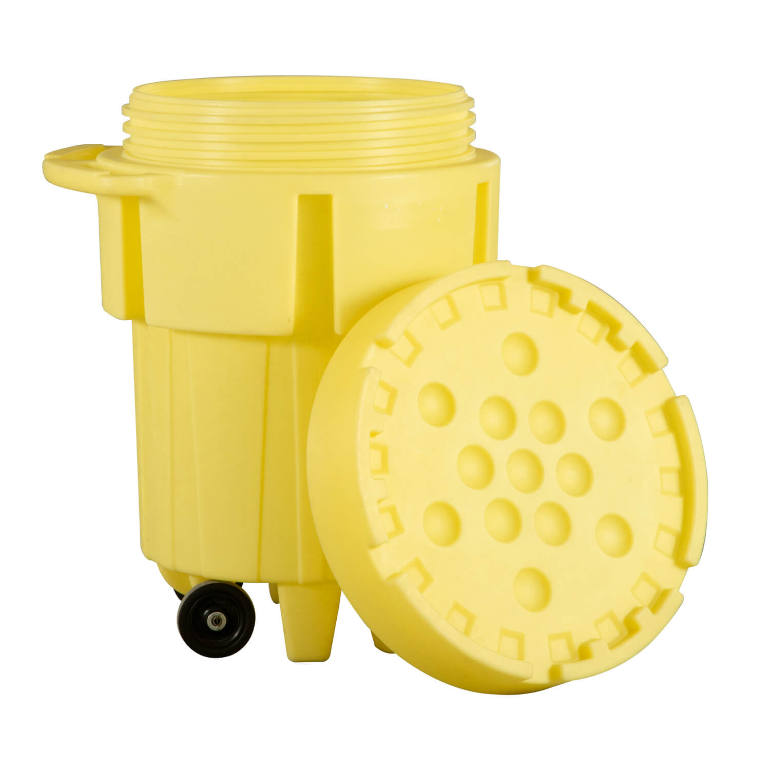 65 Gallon Salvage Overpack Drum With Wheels