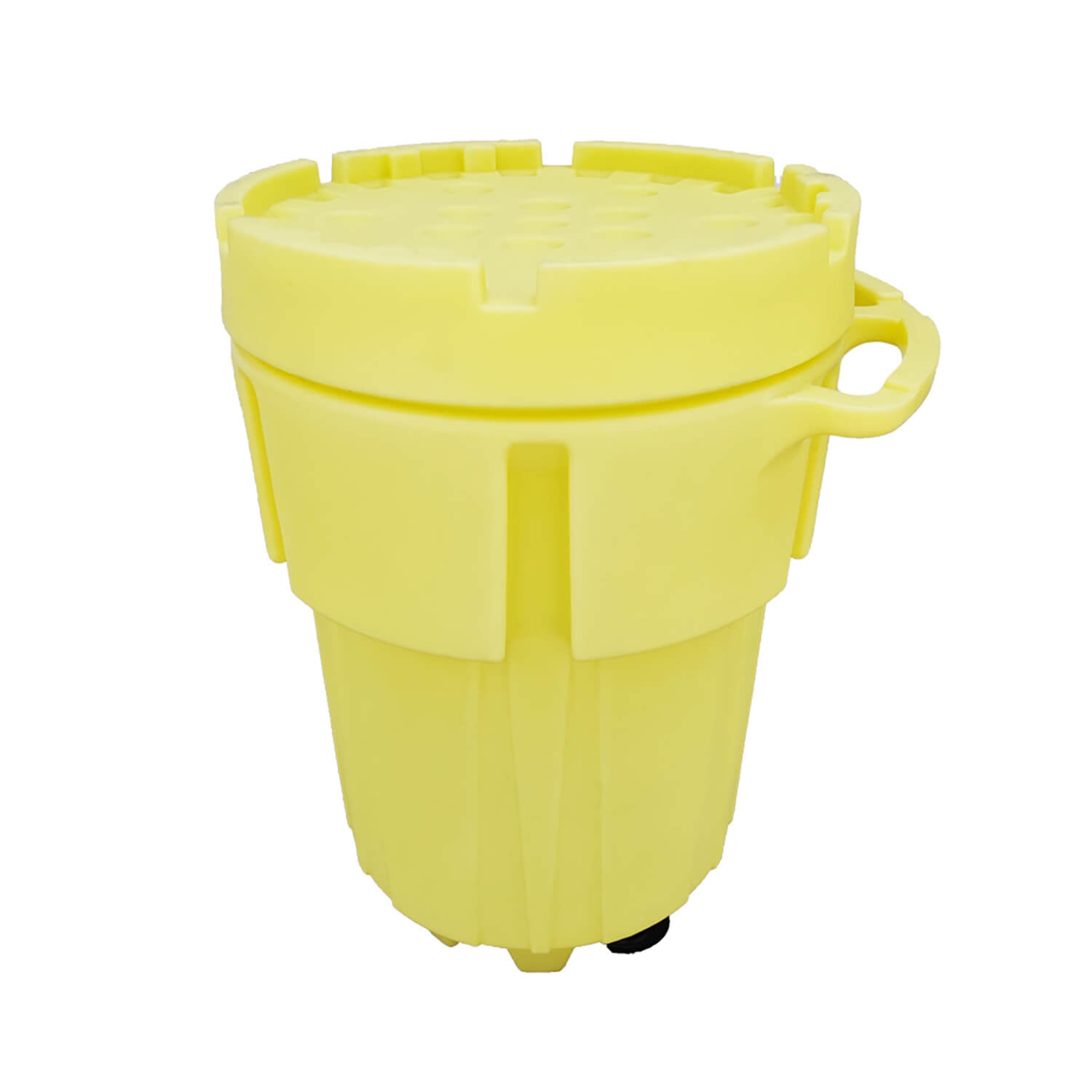 95 Gallon Salvage Overpack Drum With Wheels