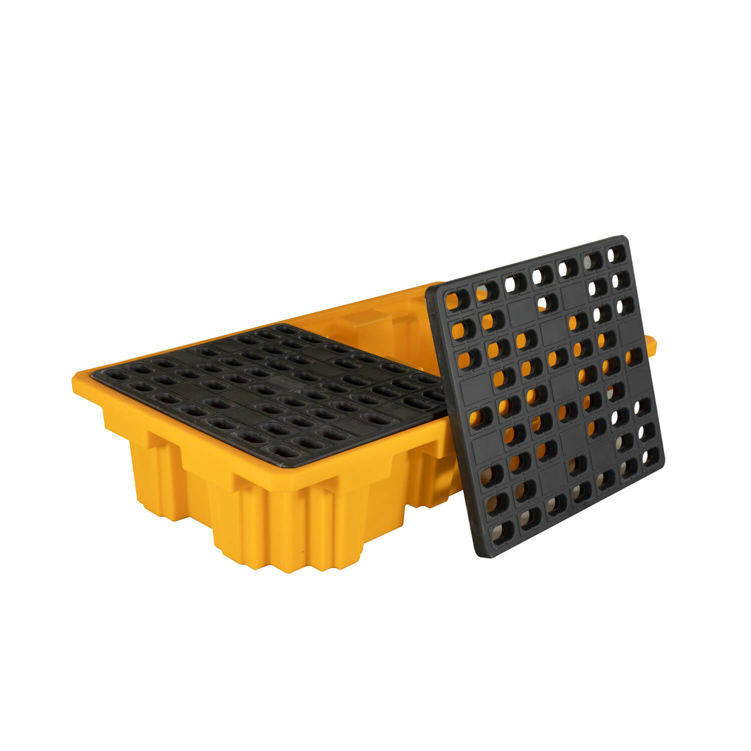 Double IBC Spill Containment Pallet 2IBCSPR with Removable Grate