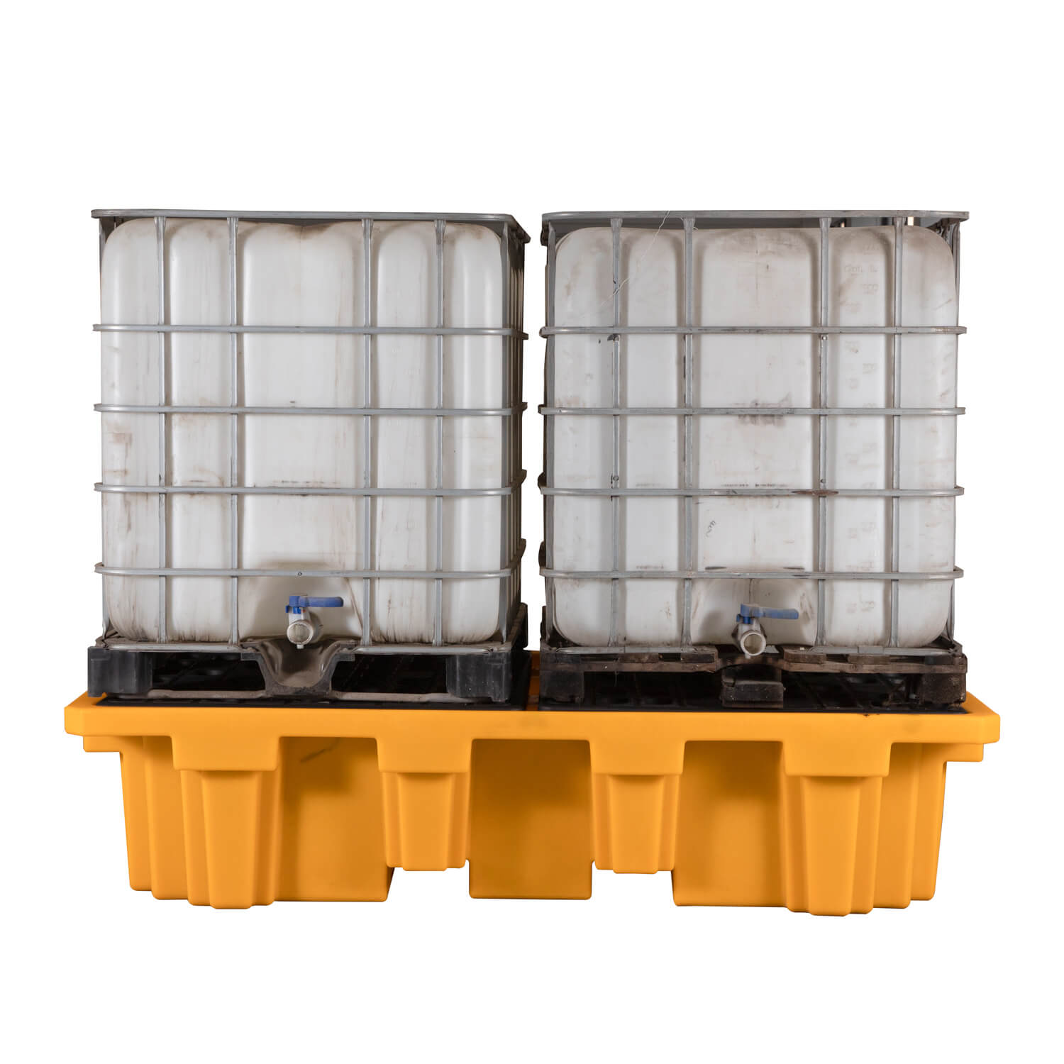 Double IBC Spill Containment Pallet 2IBCSPR One-Piece Rotational Molded
