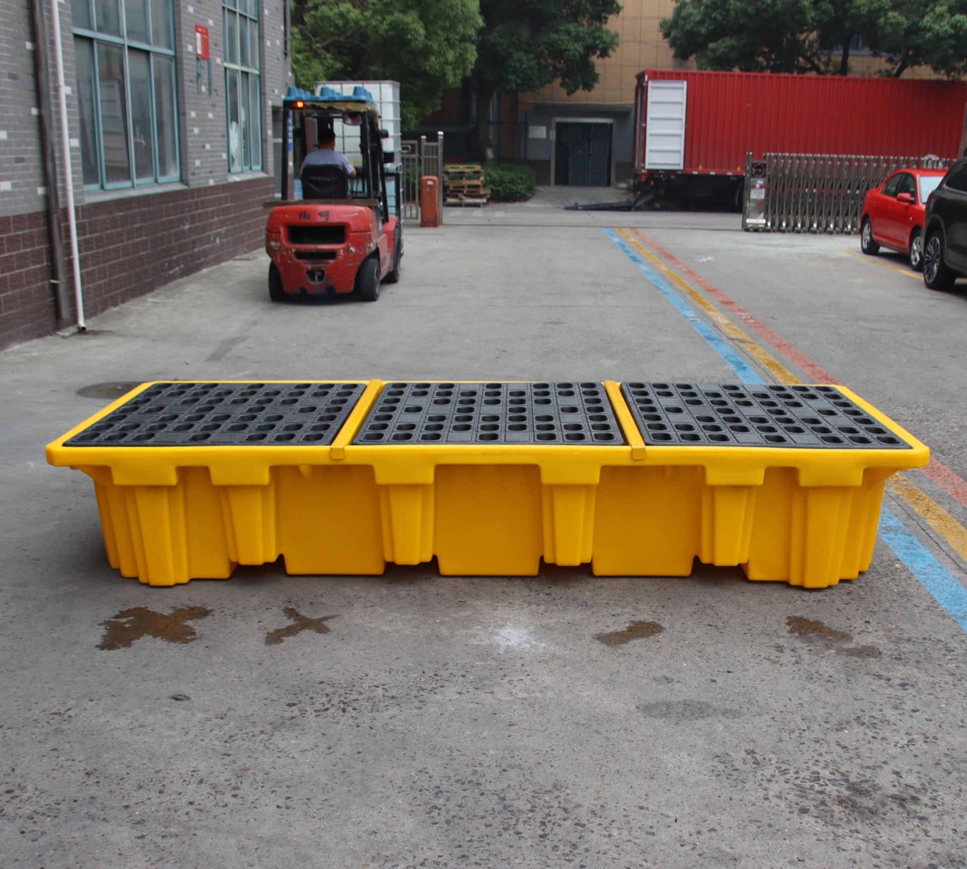 Trible IBC Spill Containment Pallet 3IBCSPR