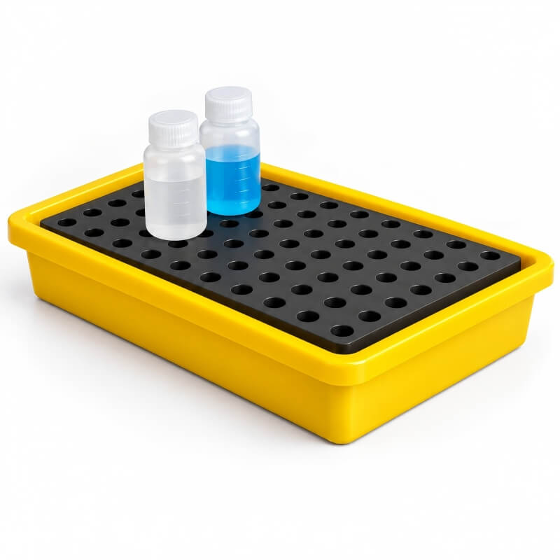 Laboratory Spill Tray With Removable Grate SPLT-M01