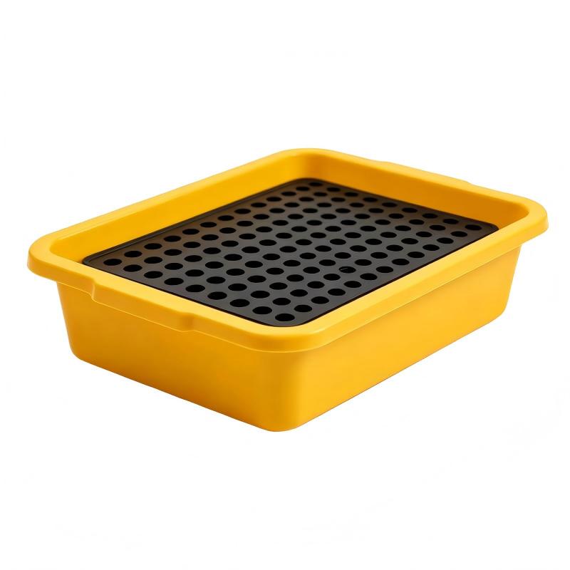 Laboratory Spill Tray With Removable Grate SPLT-M01