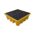 450mm high profile 4 drum spill containment pallet