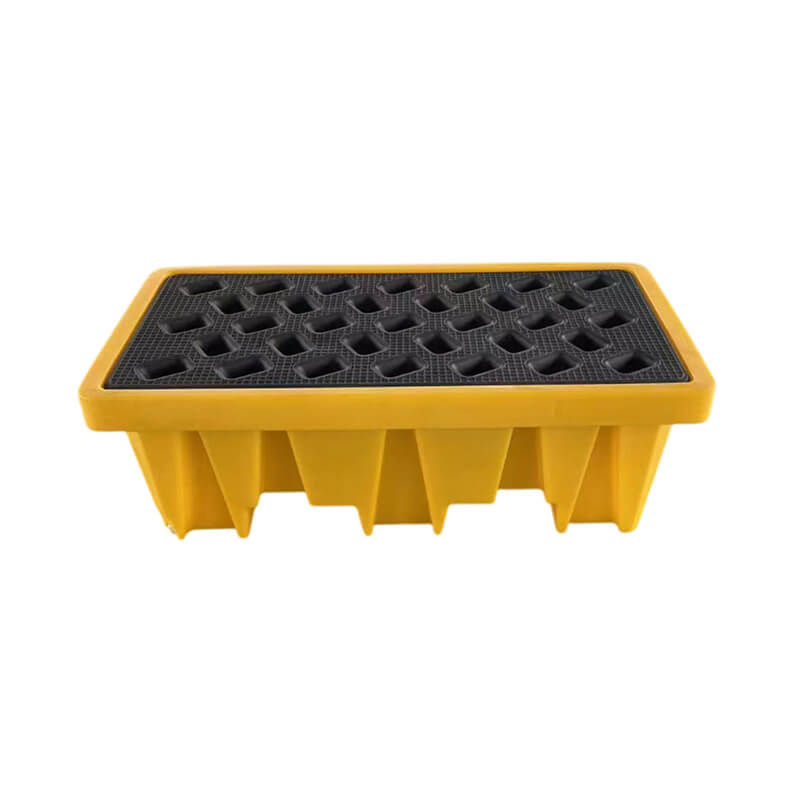 high profile two drum spill containment pallet SP2DPHR